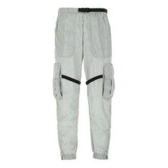SS21 Pantaloni cargo casual cu buzunare multiple, gri