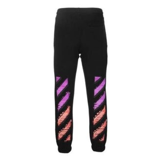 SS21 Pantaloni din bumbac cu logo în stil urban