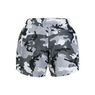 SS21 Pantaloni Scurți casual cu imprimeu camuflaj, versiune gri