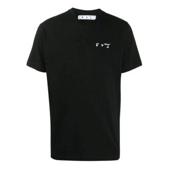 SS21 Pantaloni Scurți cu guler rotund și mâneci scurte, negru