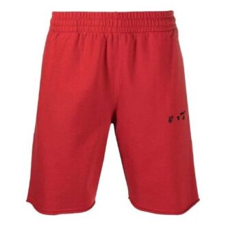 SS21 Pantaloni Scurți sport cu logo, versiunea roșie