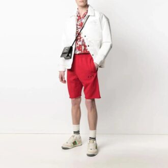 SS21 Pantaloni Scurți sport cu logo, versiunea roșie