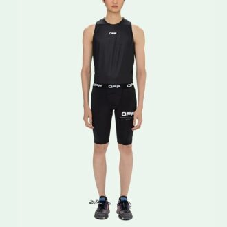 SS21 Pantaloni scurți sportivi elastici moi cu imprimeu logo, versiune slim fit, negru