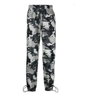 SS21 Pantaloni sport cu talie medie, imprimați, versiune standard, camuflaj