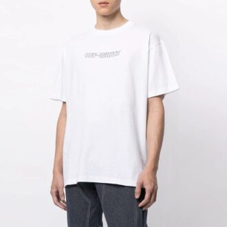SS21 Pulover cu imprimeu pictură Pascal, mânecă scurtă, pantaloni scurți, alb