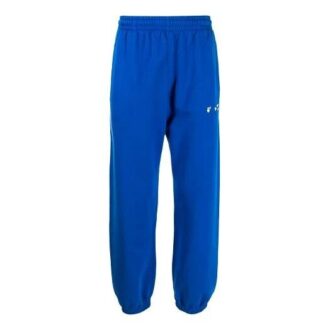SS21 Stripe Bundle Feet Pantaloni lungi de sport, croială largă, albastru