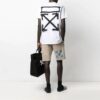 SS21 Tricou alb cu mâneci scurte și croială lejeră, cu model de Arrows