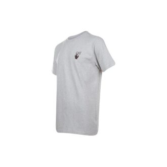 SS21 Tricou cu mânecă scurtă și guler rotund, model Arrow, gri