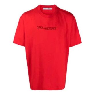 SS21 Tricou cu mânecă scurtă și imprimeu, roșu
