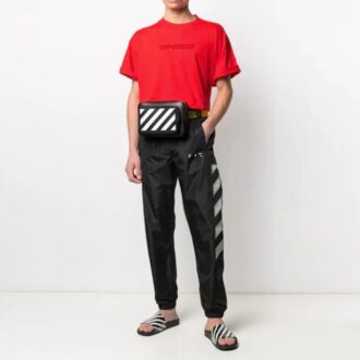SS21 Tricou cu mânecă scurtă și imprimeu, roșu