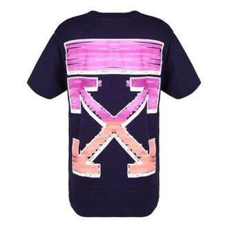 SS21 Tricou cu mânecă scurtă și logo pe piept, versiune standard, violet