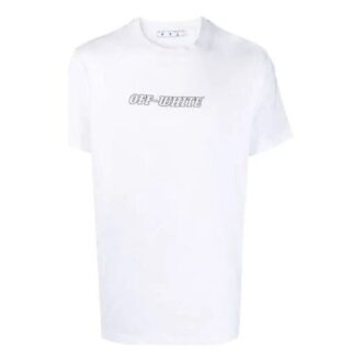 SS21 Tricou cu mâneci scurte, imprimeu, alb