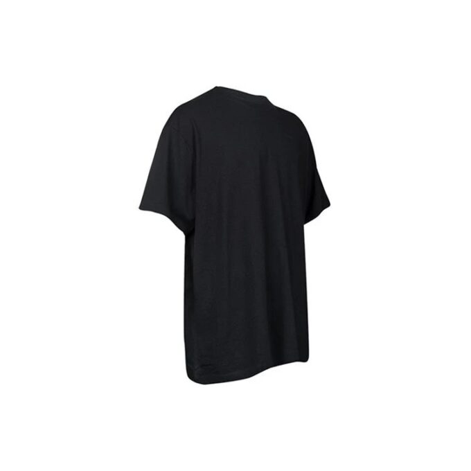SS22 Model din bumbac cu mânecă scurtă, negru