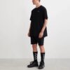 SS22 Pantaloni Scurți cu mâneci scurte și croială largă Arrow Negru