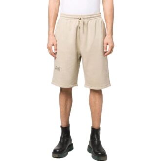 SS22 Pantaloni scurți sport cu imprimeu logo, croială lejeră