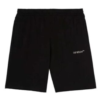 SS22 Pantaloni Scurți sport drepti, negri
