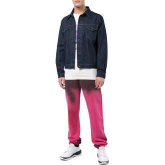 SS22 Pantaloni sport cu picioare „Roz-violet”