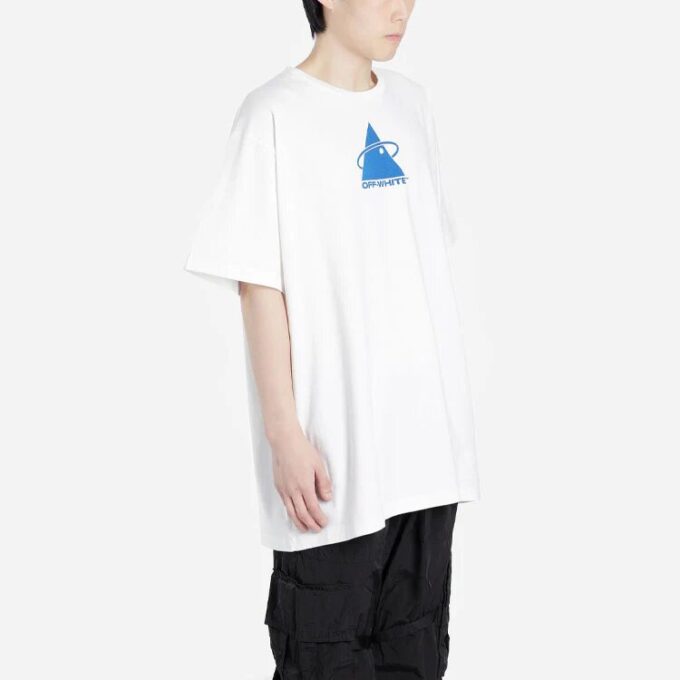Triangle Planet Oversized Albastru/Alb