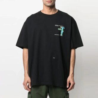 Tricou Adam Is Eve Over „Negru/Alb”