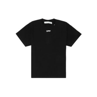 Tricou alb cu imprimeu cu linii ondulate, pantaloni scurți, croială largă, negru