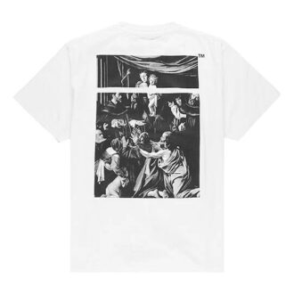 Tricou Caravaggio Square SS Over „Alb Negru”