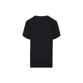 Tricou alb-murdar cu imprimeu negru