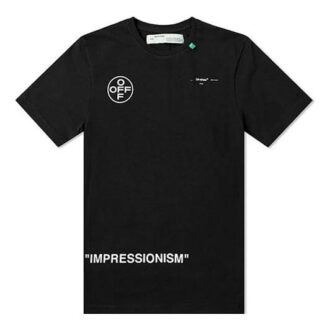 Tricou alb-murdar pentru bărbați, cu mânecă scurtă, croială largă, model cu săgeți și graffiti, negru