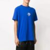 Tricou albastru pentru bărbați Off-White cu imprimeu logo