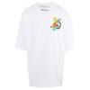 Tricou Bart Peace Sign Super Mega „Alb”