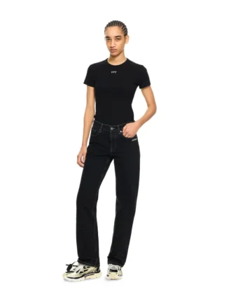 Tricou basic cu nervuri Off Stamp