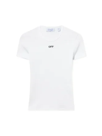Tricou basic cu nervuri Off Stamp