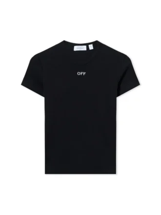 Tricou basic cu nervuri Off Stamp