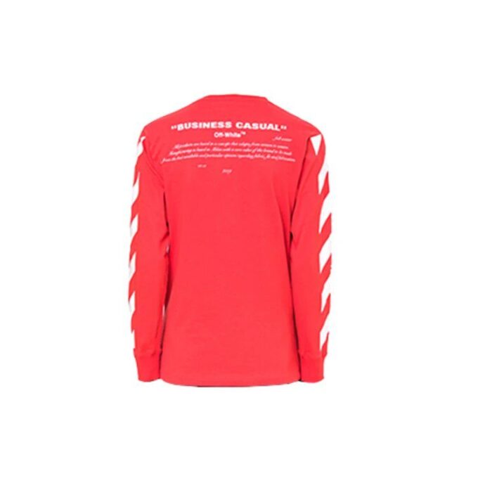 Tricou Bernini cu imprimeu cu dungi diagonale 2030 Roșu/Albastru