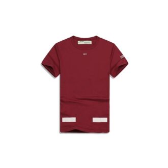 Tricou bărbătesc cu guler rotund și imprimeu Arrows