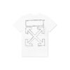 Tricou C/O Virgil Abloh „Alb”