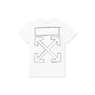 Tricou C/O Virgil Abloh „Alb”