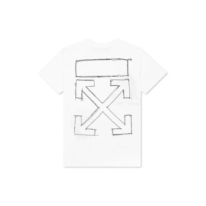 Tricou C/O Virgil Abloh „Alb”