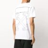 Tricou C/O Virgil Abloh „Alb”