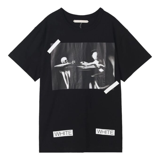 Tricou Caravaggio „Black White”