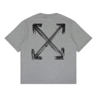 Tricou Chalk Arrow Fit „Gri melanj”