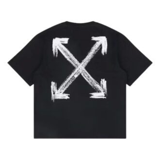 Tricou Chalk Arrow Fit „Negru”