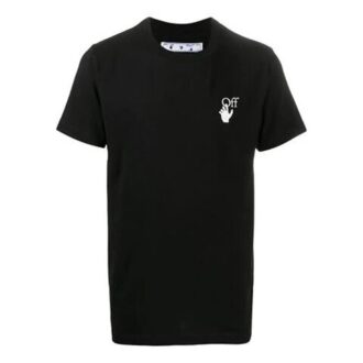 Tricou cu aplicație logo Arrows pentru bărbați, negru