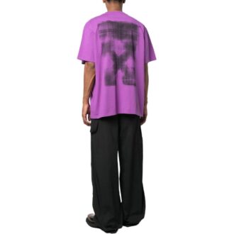 Tricou cu guler rotund Arrows „Purple”