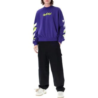 Tricou cu guler rotund și săgeată inversată