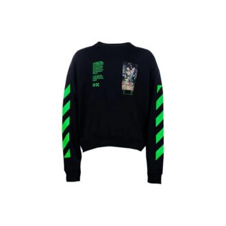 Tricou cu guler rotund, mâneci lungi, croială largă, negru