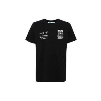 Tricou cu imprimeu grafic Monalisa supradimensionat /Alb