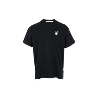 Tricou cu imprimeu săgeată degradată „Negru/Multicolor”