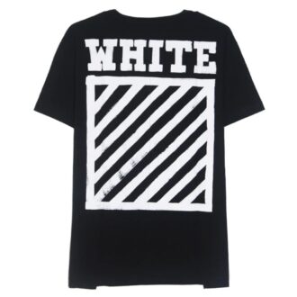 Tricou cu linii diagonale periate
