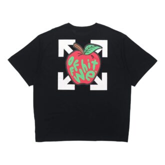 Tricou cu mânecă scurtă și imprimeu cu săgeți, croială largă, negru