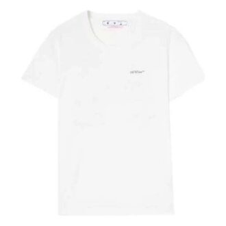 Tricou cu mânecă scurtă Off-White Floral Arrow „White”